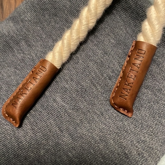 NAKETANO BRAVE NEW WORLD DARTH PULLOVER HOODIE SIZE MEDIUM - Blue/ turquoise - Picture 10 of 16